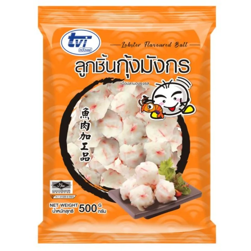 ลูกชิ้นกุ้งมังกร TVI 500 g
